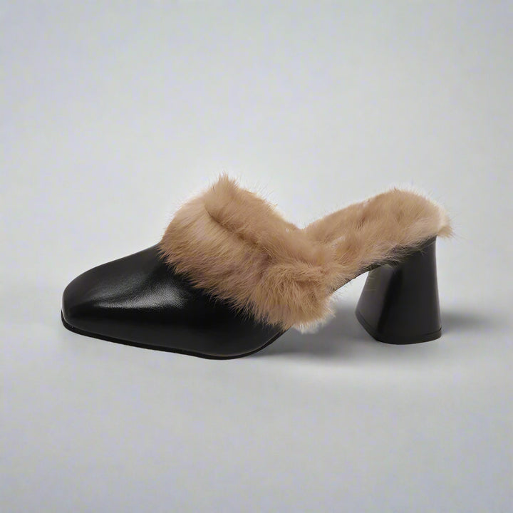 Calypso Fluffy Mule