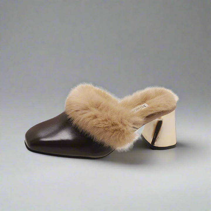 Calypso Fluffy Mule