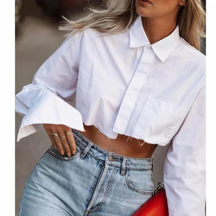 Christine Crop Shirt