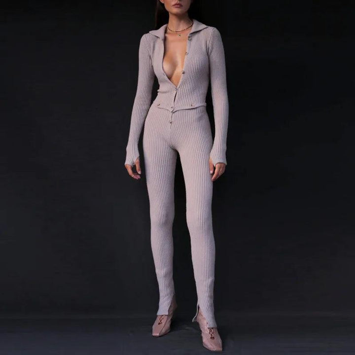 Angelina Knitted Trouser Set
