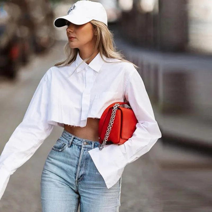Christine Crop Shirt
