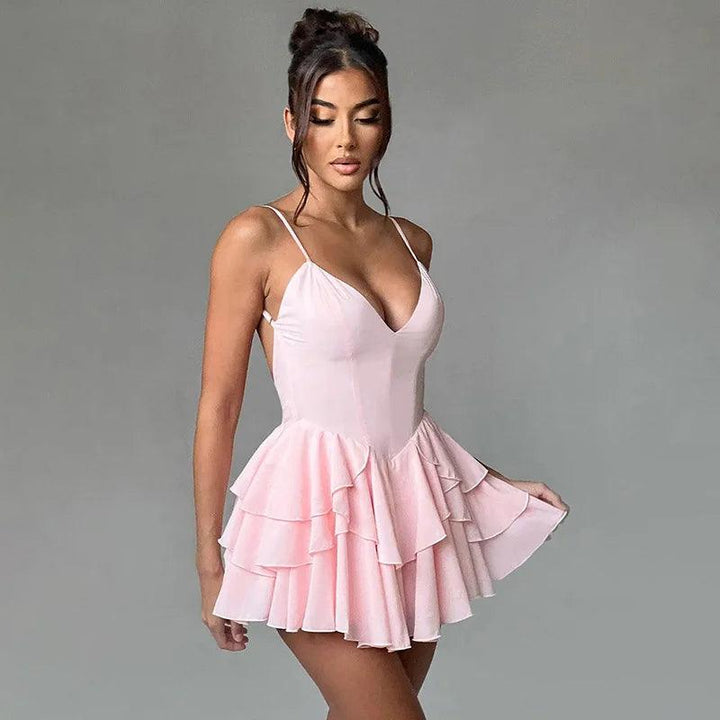 Norah Sweetheart Mini Dress
