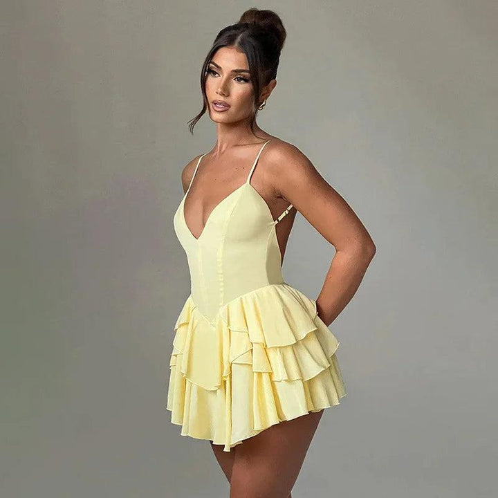 Norah Sweetheart Mini Dress
