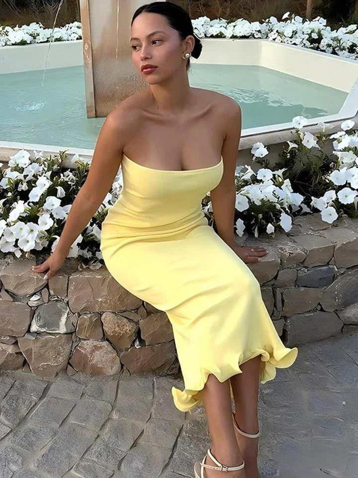 Harriet Tube Bodycon Midi Dress