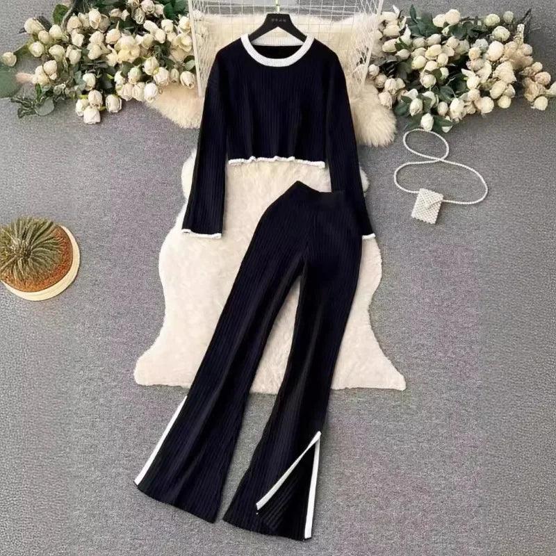 Amelie Knitted Two Piece Set