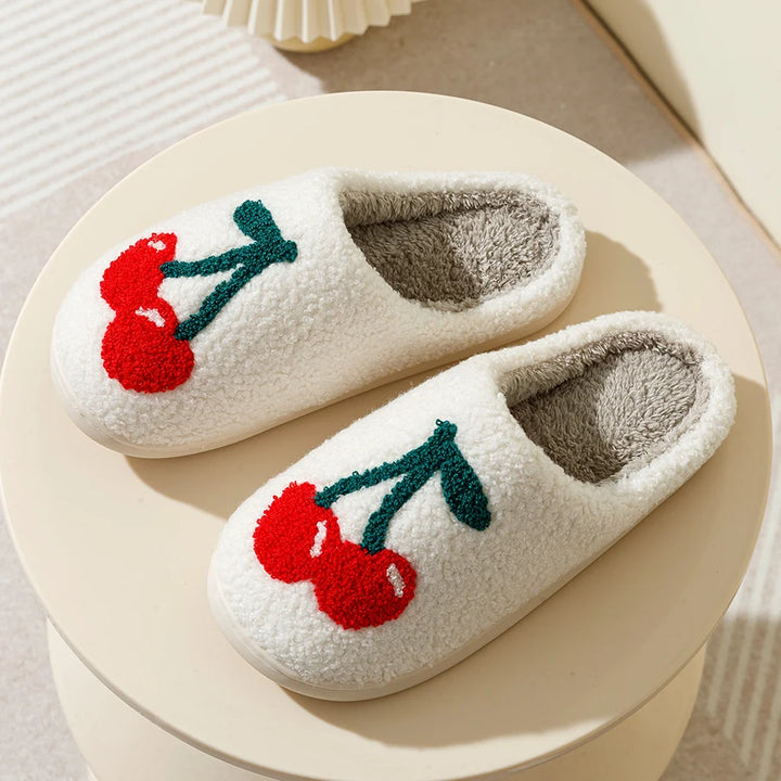 Nyla Cherry Slippers