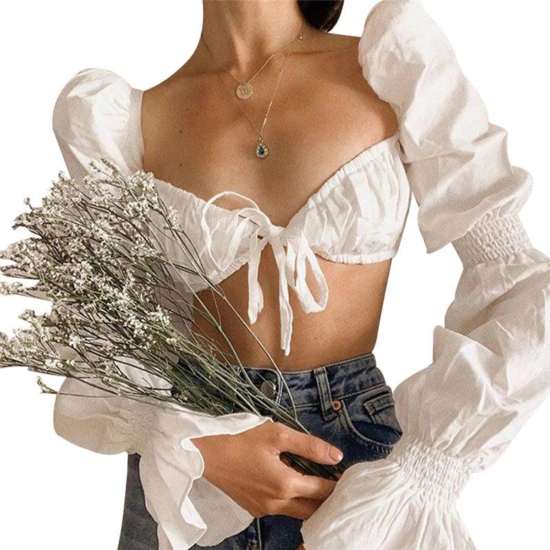 Jemma Off Shoulder Crop Top