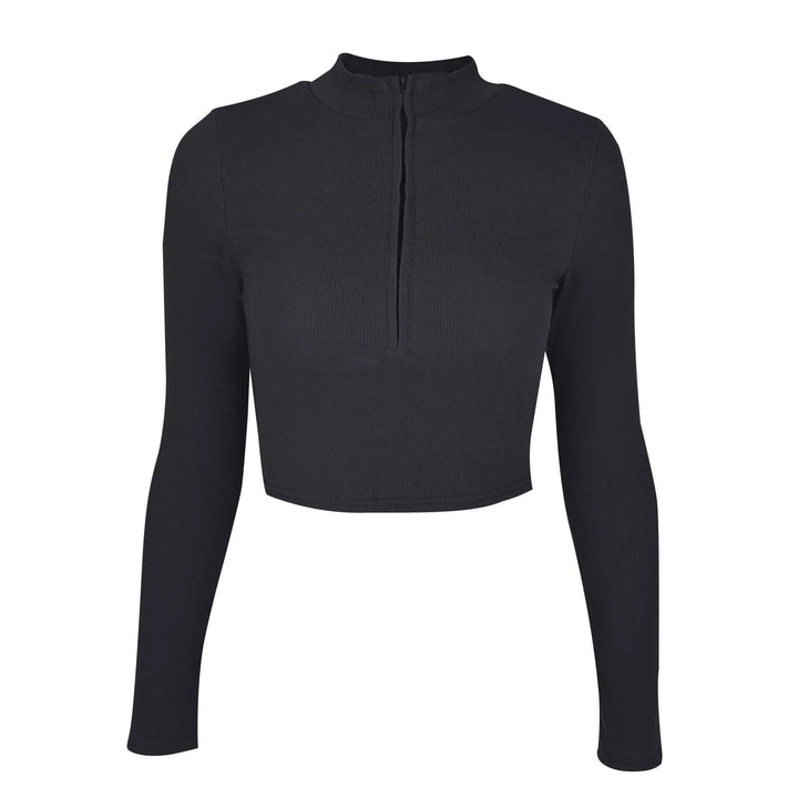 Beatrice Zip Crop Top