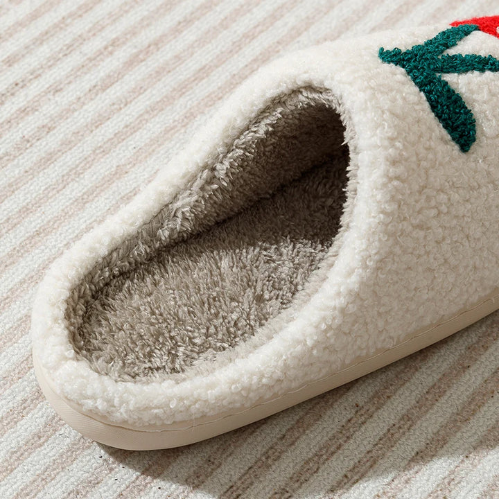 Nyla Cherry Slippers