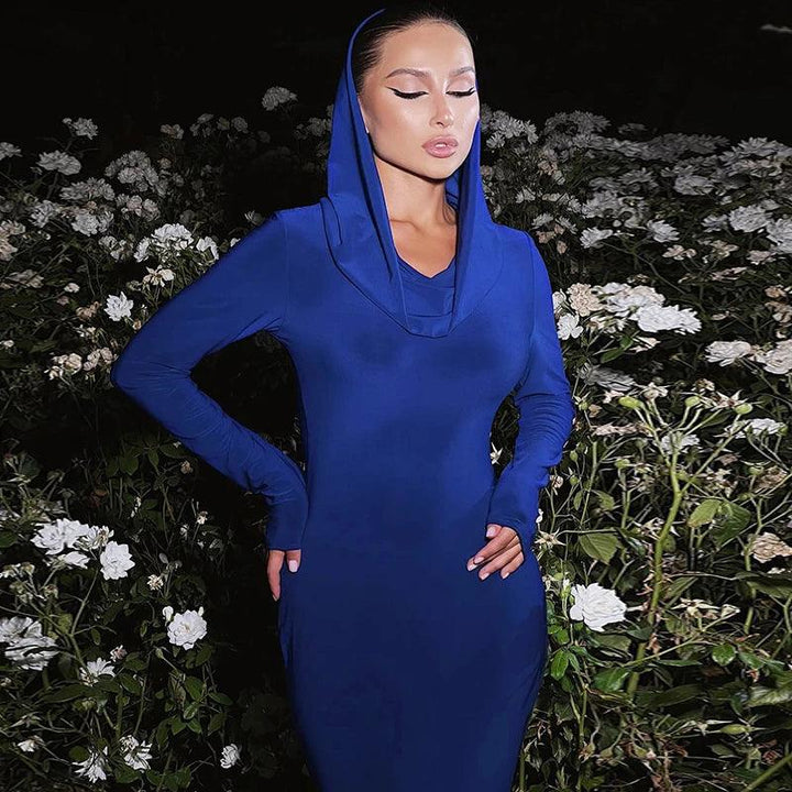 Robyn Hooded Maxi Dress