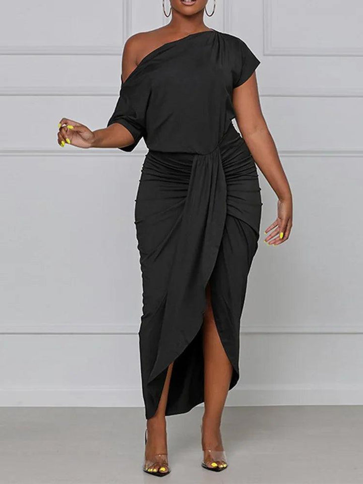 Julia Draped Midi Dress