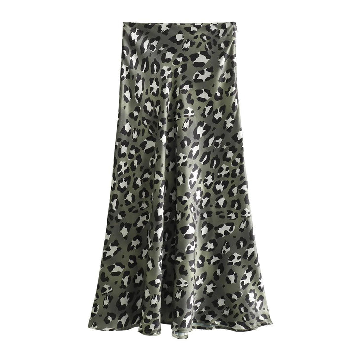 Kat Leopard Maxi Skirt