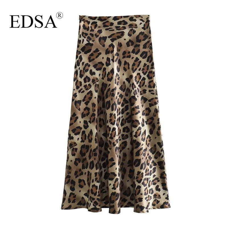 Kat Leopard Maxi Skirt