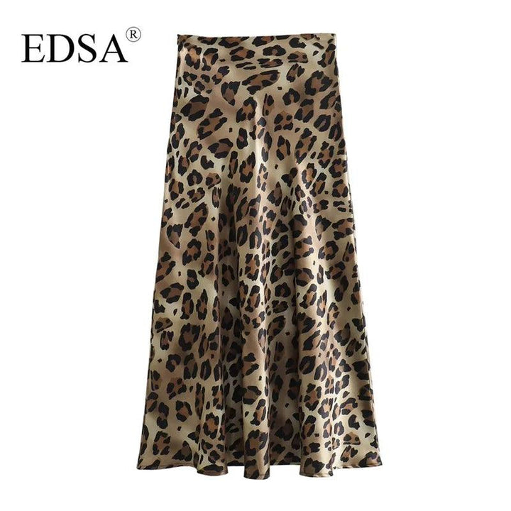 Kat Leopard Maxi Skirt
