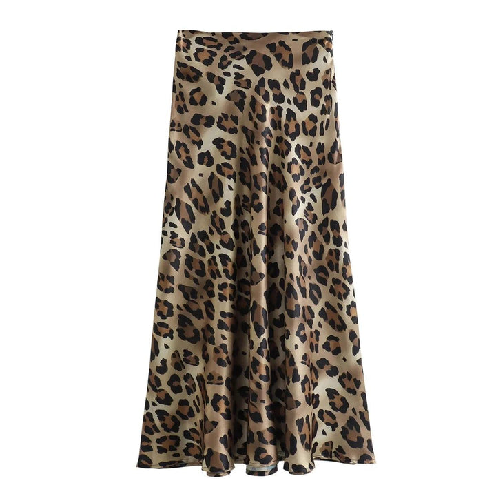 Kat Leopard Maxi Skirt