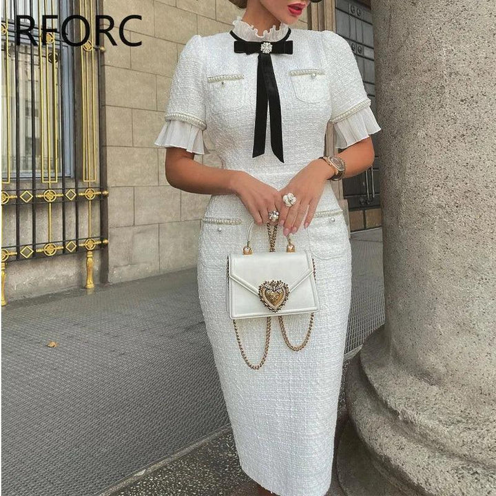 Elizabeth Elegant Midi Dress