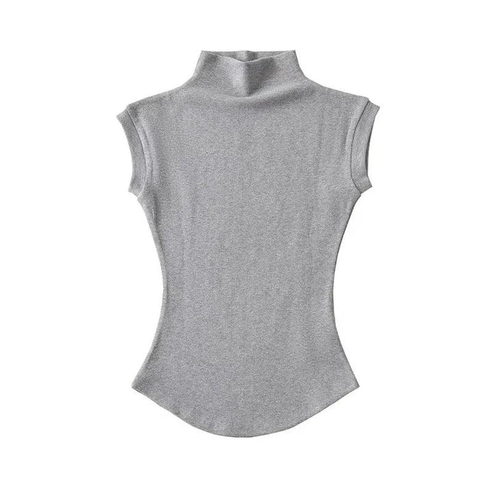Phoebe Turtleneck Sleeveless Tops