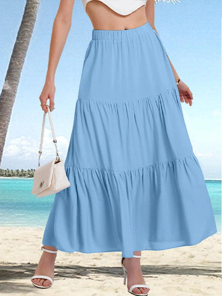 Amelia A-line Maxi Skirt