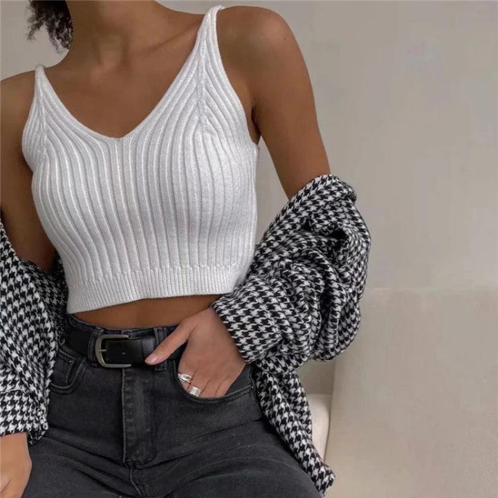 Clara Knitted Crop Top