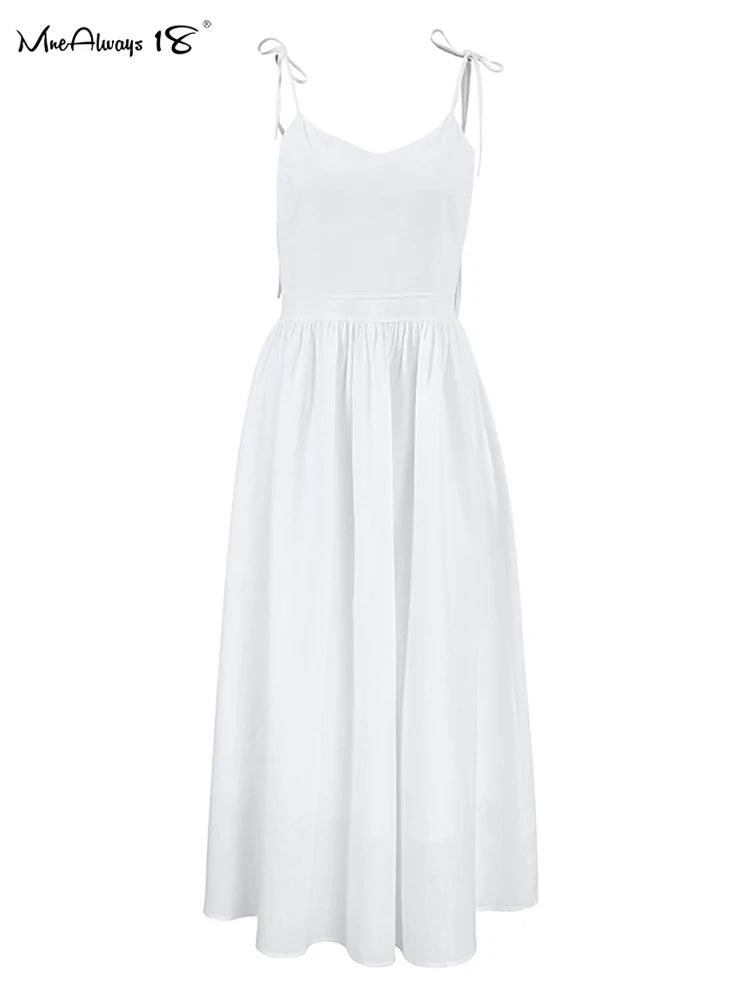 Lola A-line Summer Maxi Dress