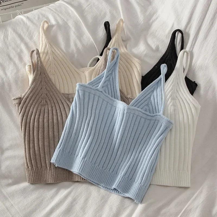 Clara Knitted Crop Top