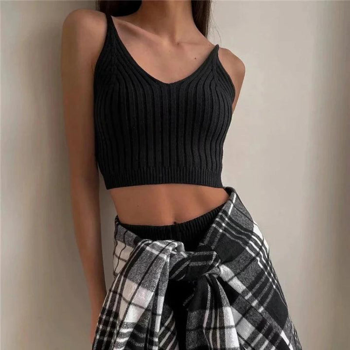 Clara Knitted Crop Top