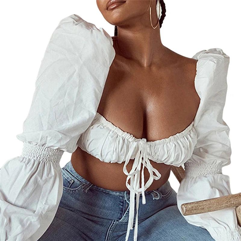 Jemma Off Shoulder Crop Top