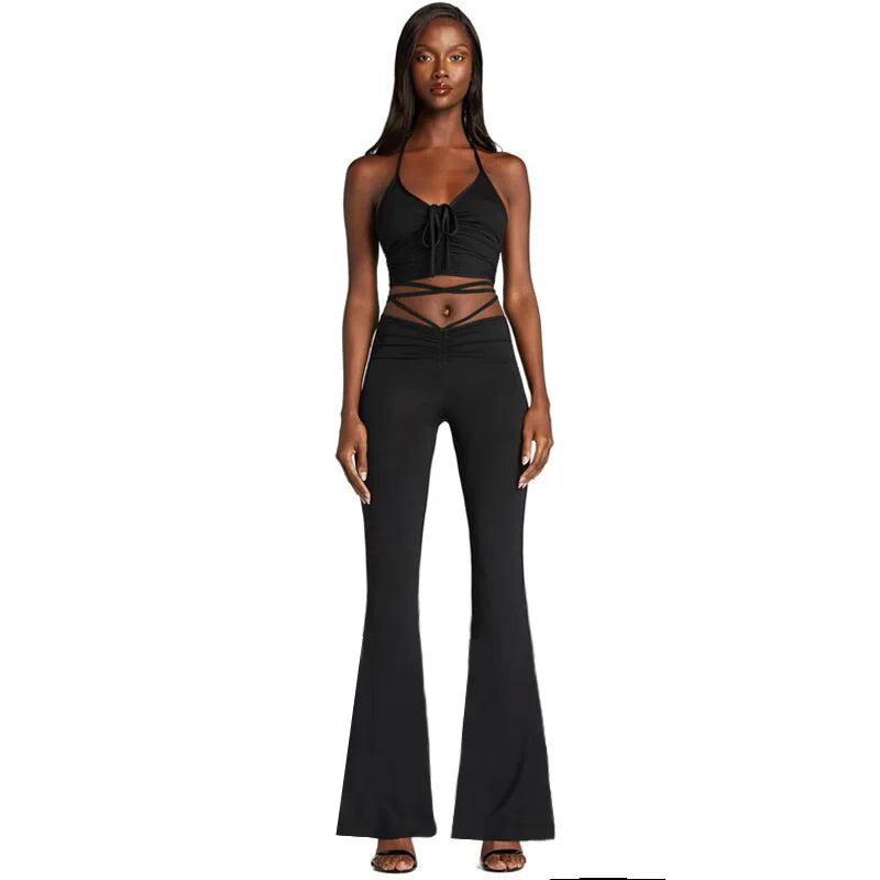 Lyla Crop Top Two Piece Set