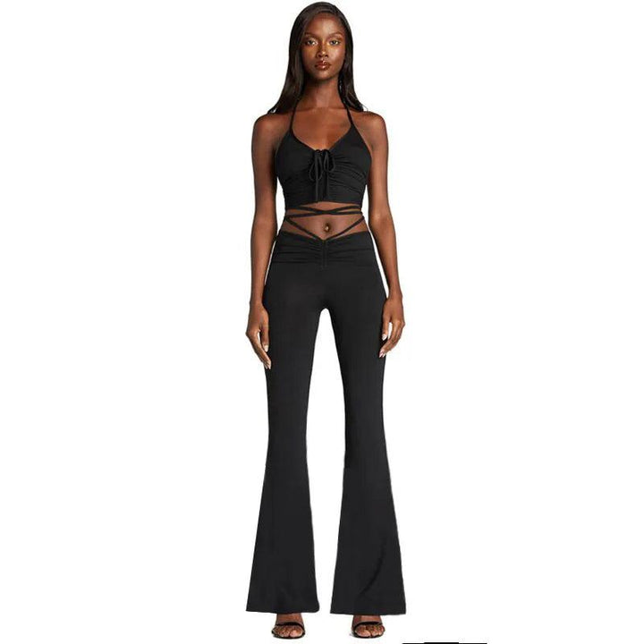 Lyla Crop Top Two Piece Set