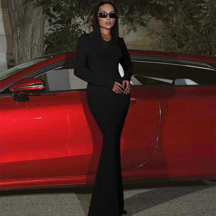 Robyn Hooded Maxi Dress