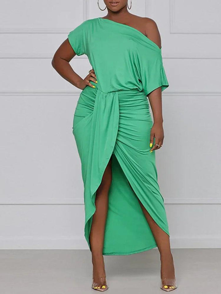 Julia Draped Midi Dress