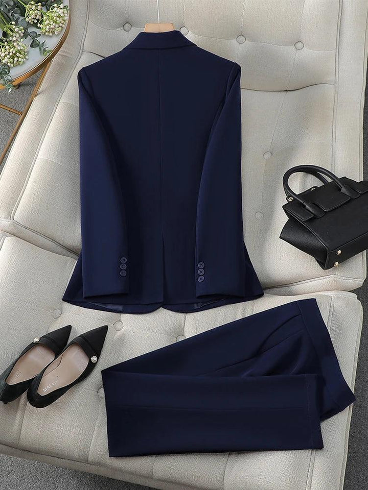 Anastasia Blazer Pant Suit Set