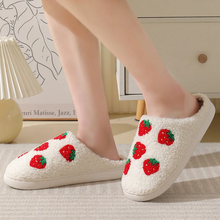 Paloma Strawberry Slippers