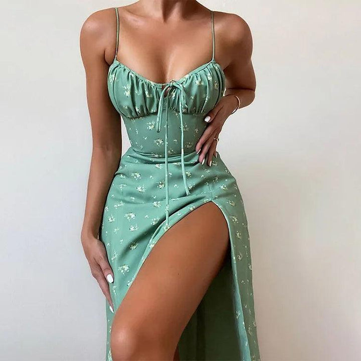 Amber Flower Mini Dresses