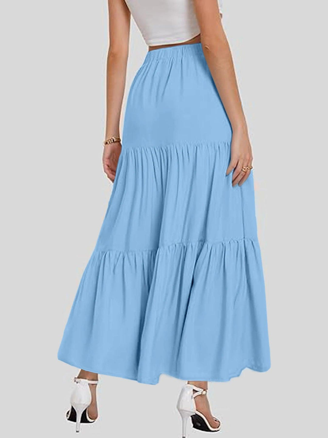 Amelia A-line Maxi Skirt
