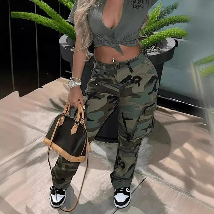 Florence Camo Cargo Pants