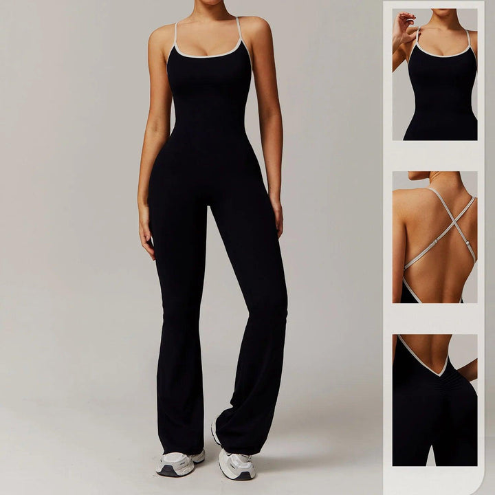 Heidi Backless One-piece Jumpsuit