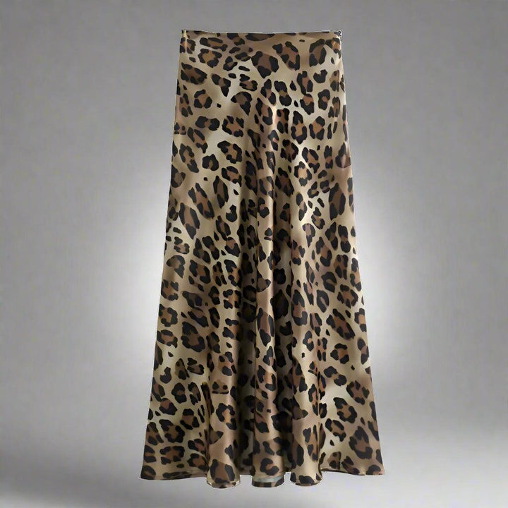 Kat Leopard Maxi Skirt