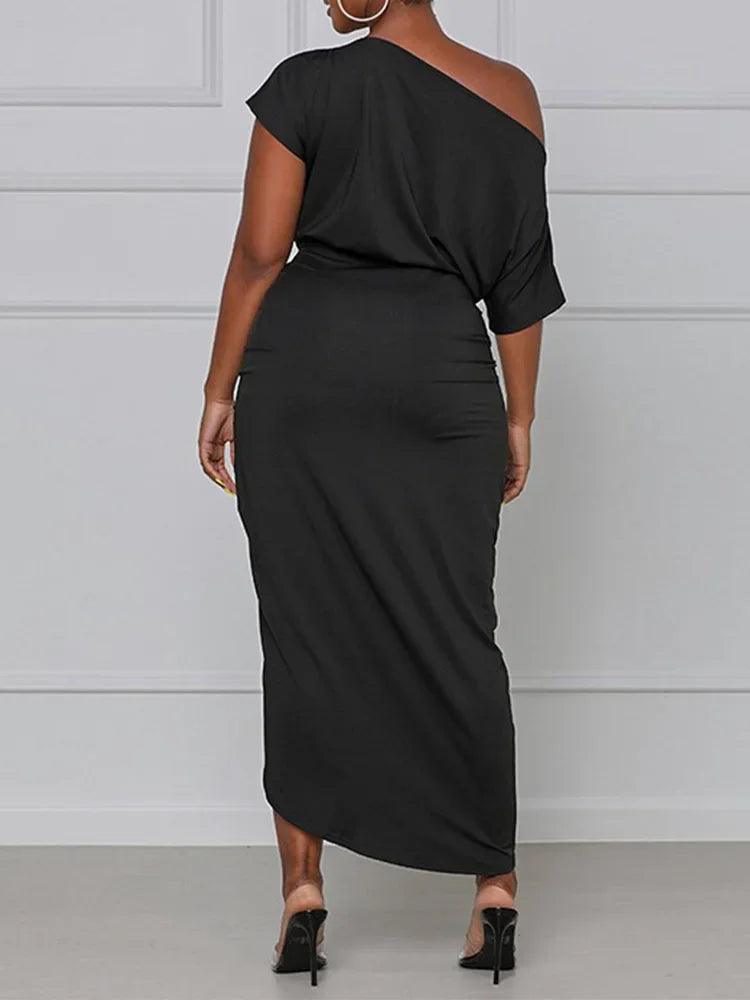 Julia Draped Midi Dress
