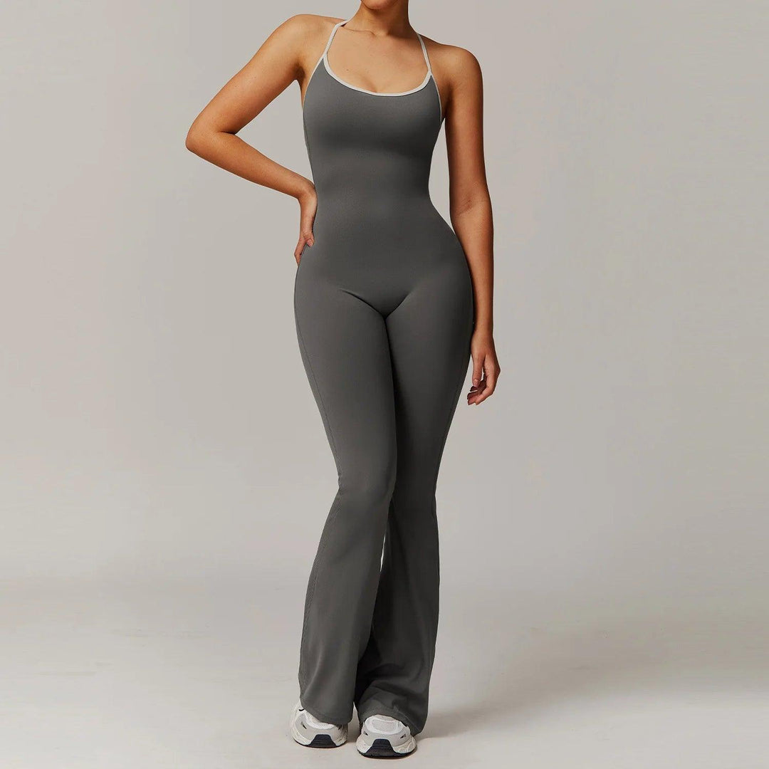 Heidi Backless One-piece Jumpsuit