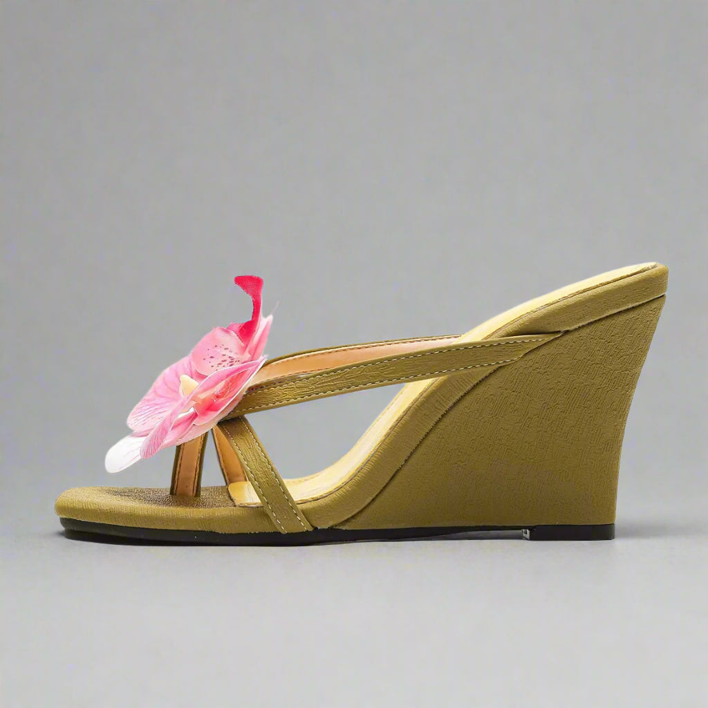 Chanel Flower Mule
