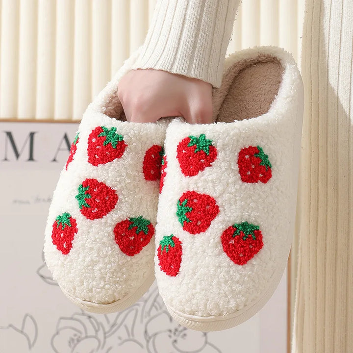 Paloma Strawberry Slippers
