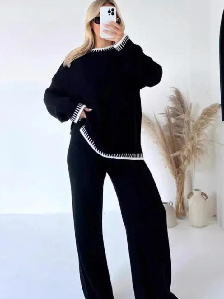 Amber Knitted Two Piece Set