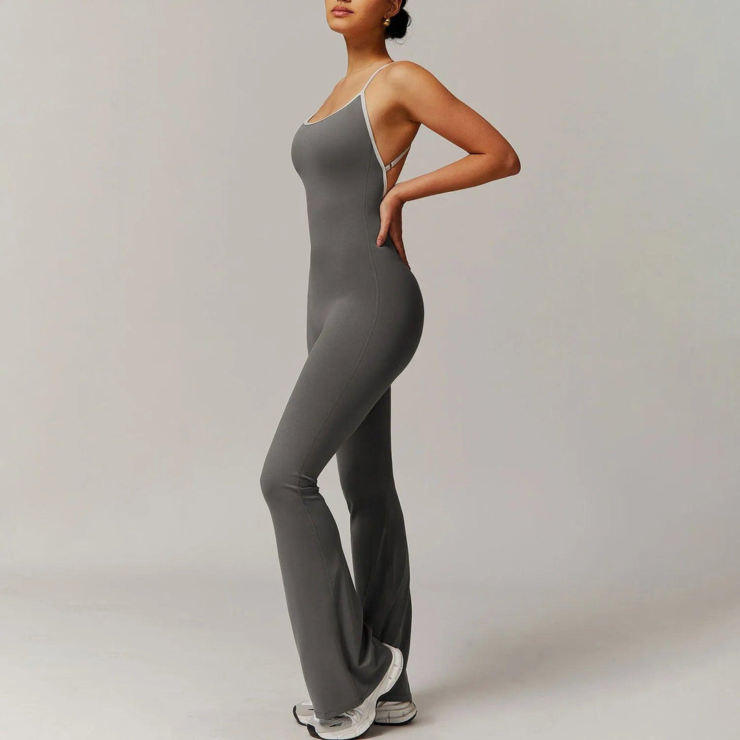 Heidi Backless One-piece Jumpsuit