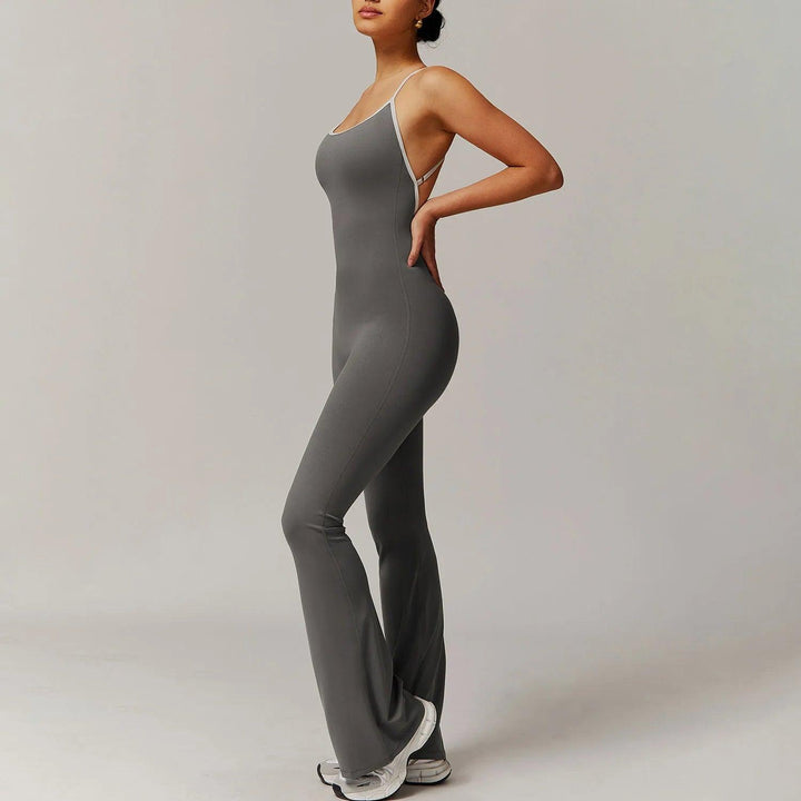 Heidi Backless One-piece Jumpsuit