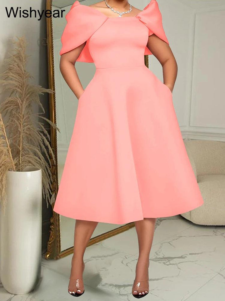 Judith Elegant Midi Dress