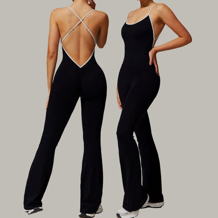 Heidi Backless One-piece Jumpsuit