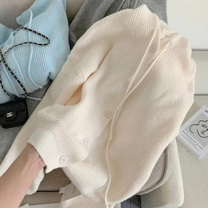 Mary Button Hoodie