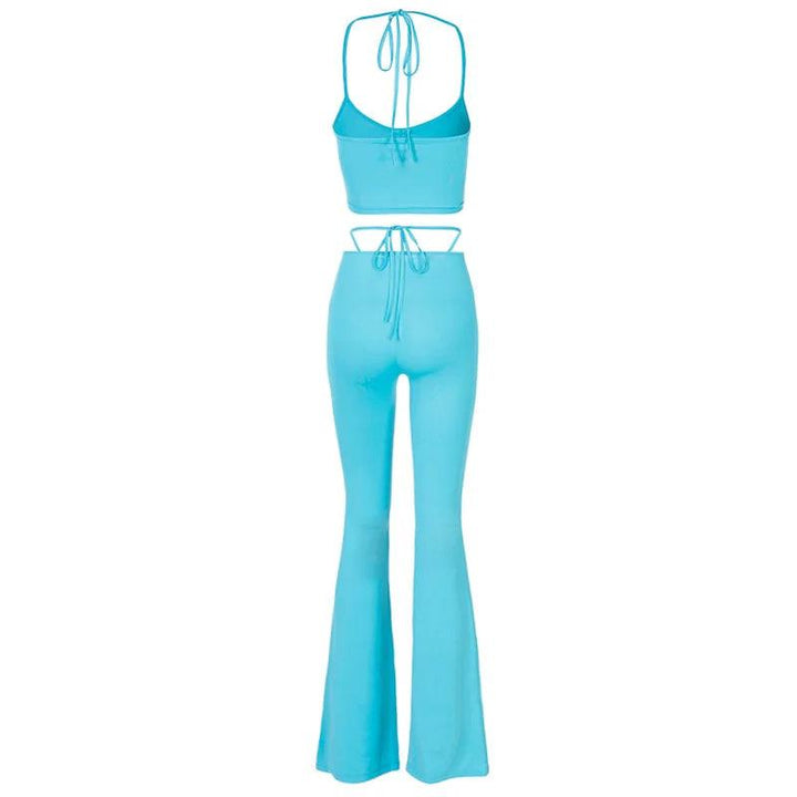 Lyla Crop Top Two Piece Set
