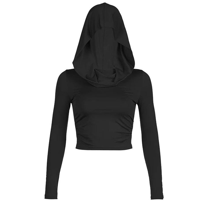 Eloise Hooded Crop Top